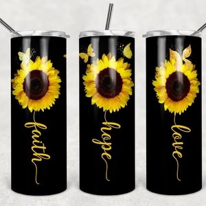 Faith Hope Love tumbler
